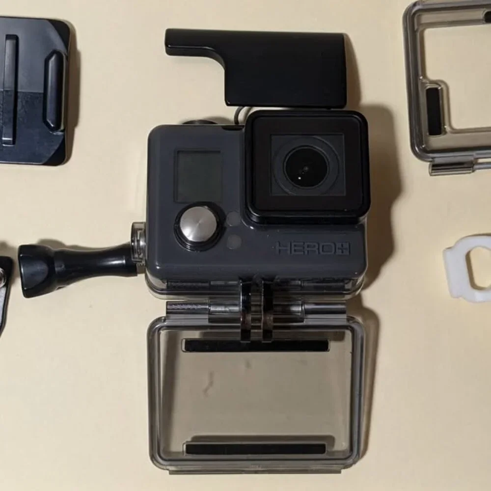 GoPro HERO + Action Cam 1080p 60fps Wi-Fi Waterproof Camera Bundle Original Box